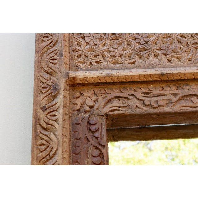 20th Century Oxidized Doorway Floor Mirror For Sale In Los Angeles - Image 6 of 9