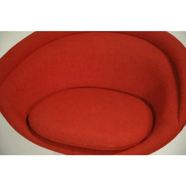 Warren Platner for Knoll Lounge Chairs in Knoll Wool Boucle, Pair Available For Sale - Image 15 of 18