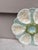 Nautical French Majolica Orchies Oyster Plate Circa 1900 For Sale - Image 3 of 4