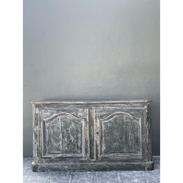 Vintage 19th Century Patinated French Sideboard For Sale - Image 4 of 12