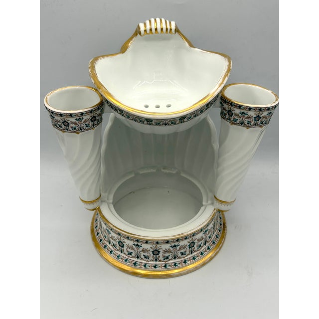 Late 19th Century Late Victorian Cray’s Patent Porcelain Washstand Soap, Sponge & Brush For Sale - Image 9 of 16