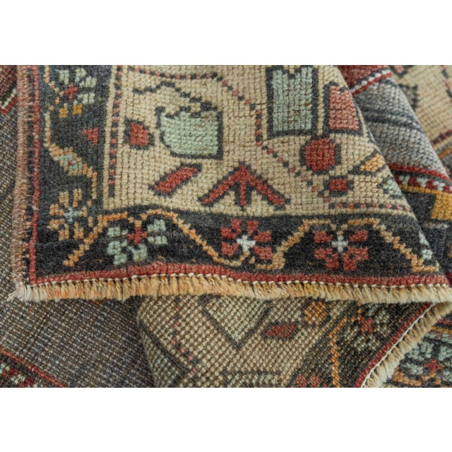 Turkish Vintage Rug 4'3" x 7'4" #20810 For Sale In Houston - Image 6 of 8