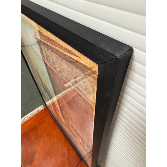 Franke Sunshine on the Bridge Original Watercolor, Signed Circa 1938 For Sale - Image 9 of 12