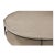 Beige Large Round Modern Cocktail Table For Sale - Image 8 of 9