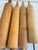 Mid 20th Century Set of 4 Vintage Wooden Rolling Pins Farmhouse Kitchen Decor For Sale - Image 5 of 8