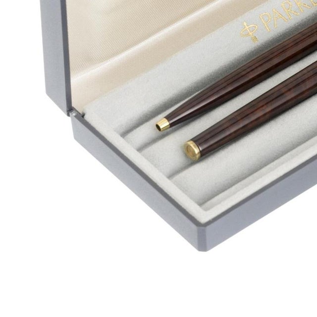 Pen Set from Parker, Set of 3 For Sale - Image 3 of 6