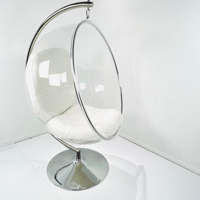 Late 20th Century Eero Aarnio Suspended Lucite Bubble Chair Chairish