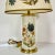 1970s Vintage Arts & Crafts Boho Chic Butterfly and Flora Table Lamp and Shade.. For Sale - Image 9 of 13
