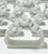 A.K. Kaiser Vintage German White Porcelain Rose Napkin Rings, Set of 13 – Ak Kaiser For Sale - Image 4 of 11