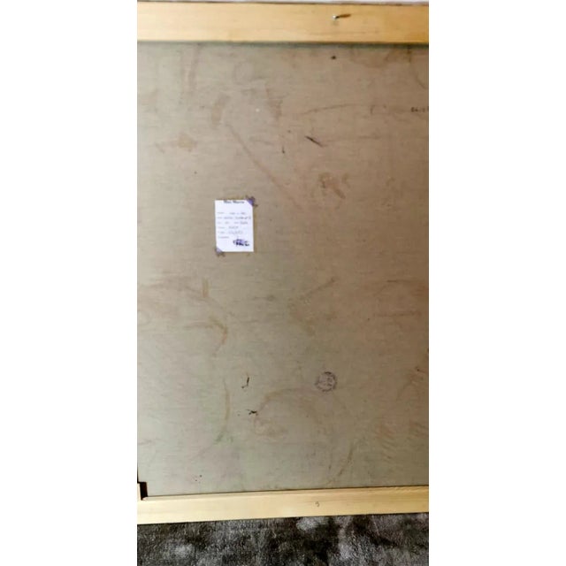 Max Marra Painting Mixed Technique on Canvas For Sale - Image 11 of 13