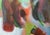 Mid-Century Modern Vintage 1960's George Coggeshall Signed Abstract Colorful Painting Mid Century Modern For Sale - Image 3 of 9