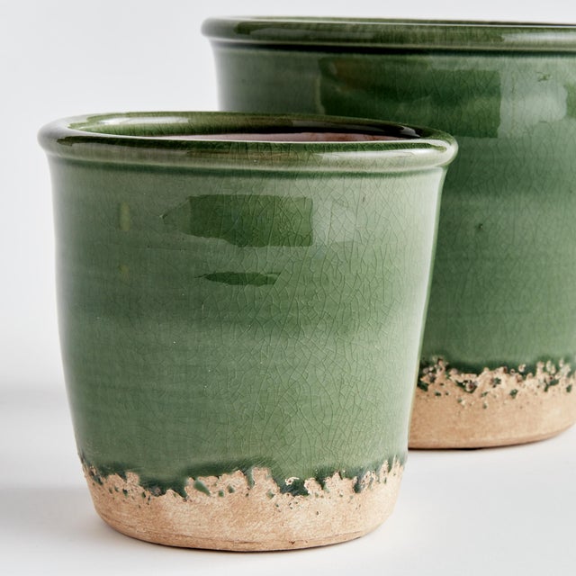 Inspired by traditional ceramics of southern Europe, this set of pots really bring the charm. Handthrown with a subtle...