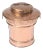 Large English Copper Urn or Bin with Hinged Lid For Sale
