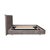 Gray Vintage Grey Fabric Bed For Sale - Image 8 of 12