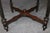 Brown 19th C Edwardian Flip Top Napkin Ebonized CardTable For Sale - Image 8 of 12