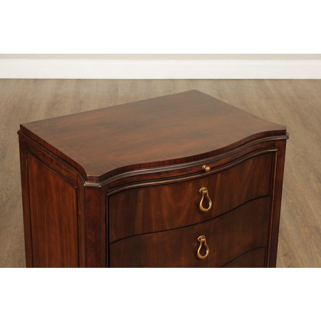 2000 - 2009 Schnadig Classic Modern Three Drawer Chest With Slide For Sale - Image 5 of 12