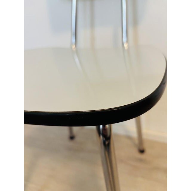 Metal Vintage Formica Chair, Czechoslovakia, 1970s For Sale - Image 7 of 10