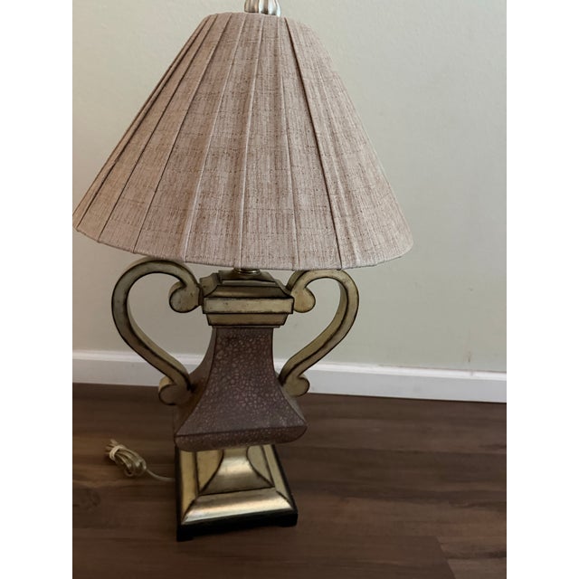 Uttermost 1990s Old World/ Tuscan Style Uttermost Lamp For Sale - Image 4 of 5