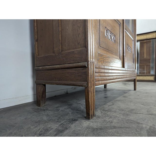 Parisian Display Cabinet in Wood For Sale - Image 4 of 6