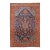 Antique Persian Serapi Wool 13x19 Blue & Red Handmade Oversized Area Rug #1143922 For Sale