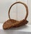 A monumental and substantial in size is this French Country/Rustic European inspired gathering basket. Comprised of woven...