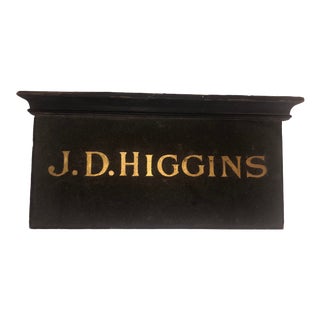 Antique Trade Sign For Sale