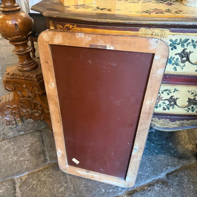 15th May 1957 Gio Ponti Style Mid-Century Modern Brass Italian Wall Mirror For Sale - Image 13 of 16