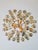 Brass Chandelier with Glass Drops by Christoph Palme, 1970s For Sale - Image 4 of 9