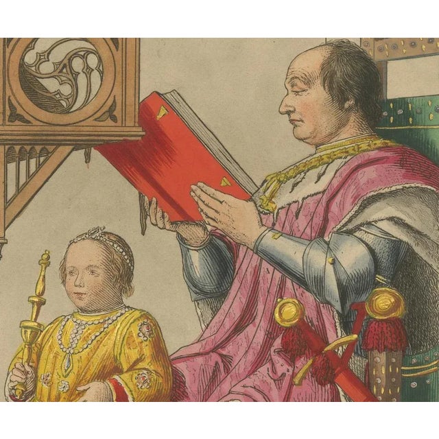 Frédéric Duc Durbin in Ceremony, 1845, Paper For Sale - Image 3 of 10