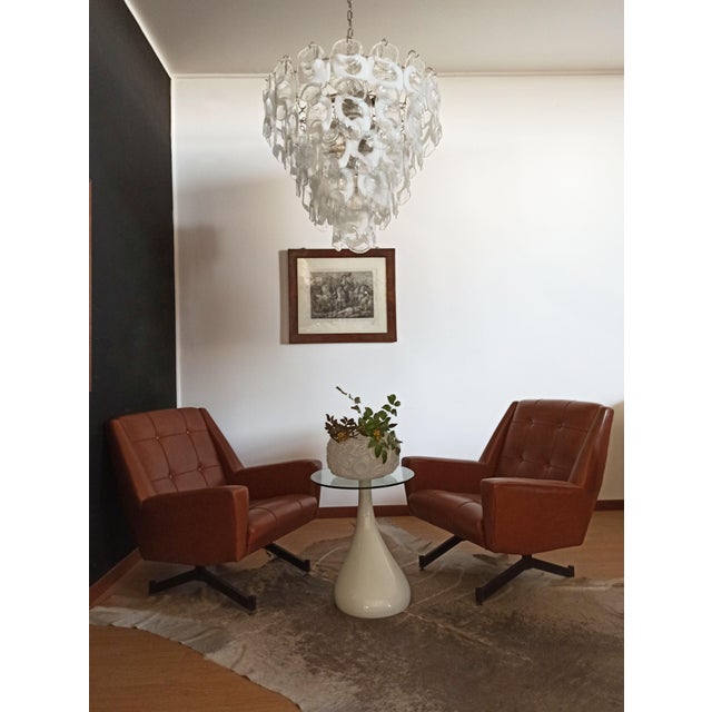 1990s Large Vintage Italian Murano Chandelier by Vistosi, 1990s For Sale - Image 5 of 18