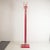 Red Red Lacquered Wooden Coat Stand with steel Inserts by Carlo De Carli for Fiarm, 1970s For Sale - Image 8 of 8