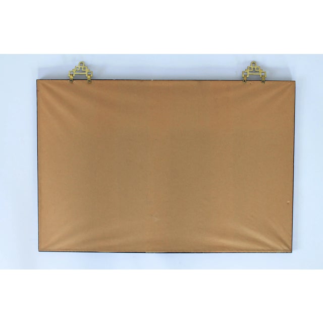 Wood Vintage Framed Japanese Print Wall Hanging For Sale - Image 7 of 7