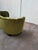Mid-Century Scandinavian Velvet Banana Sofa, 1980 For Sale - Image 11 of 12