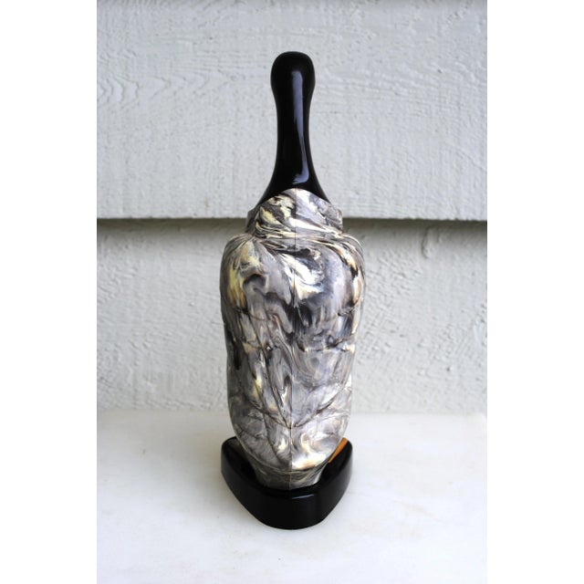 Vintage Duck Clothes Brush & Stand For Sale - Image 4 of 5