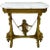 19th Century French Giltwood Swinging Putto Marble Top Table/ Ferner For Sale