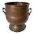 Vintage French Art Nouveau Copper Brass Planter Jardiniere | Pot | Champagne Bucket For Sale