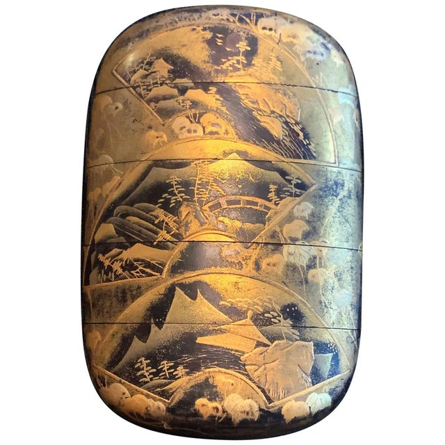 Japanese Lacquered Inro by Yutokusai For Sale - Image 13 of 13
