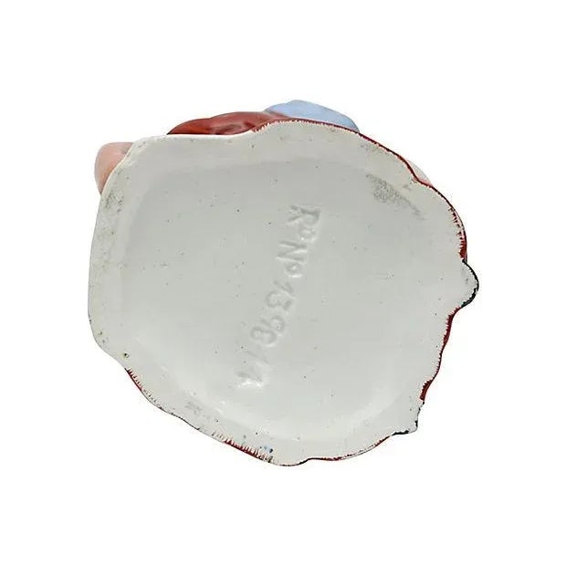 Antique English Staffordshire Punch & Judy Pitchers For Sale - Image 4 of 5