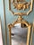 Jade Vintage Regency Gilt Tipped Trumeau Mirror For Sale - Image 8 of 8