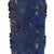 Mid-Century Modern Klein Blue Wallpaper Roller Table Lamp For Sale - Image 3 of 4