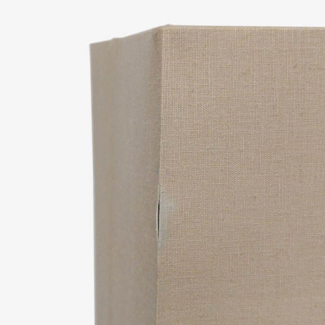 2010s Arteriors Tanner Modern Floor Lamp With Mixed Horn Finish and Square Shade For Sale - Image 5 of 8