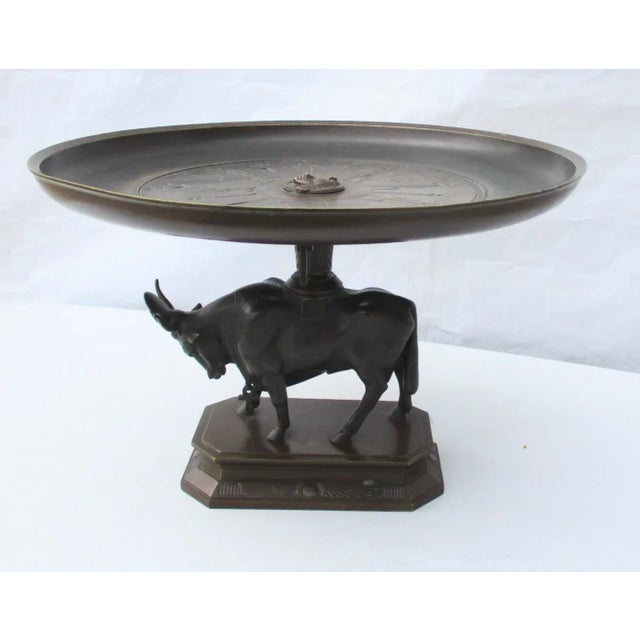 Egyptian Revival Bronze Tazza For Sale - Image 13 of 13