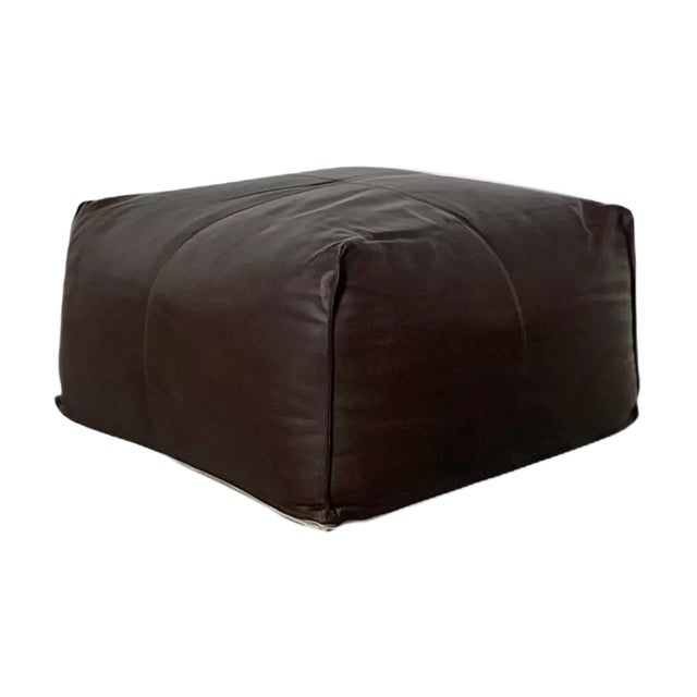 Le Bambole Pouf in Leather by Mario Bellini for B&B Italia, 1972 For Sale