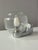Wall Lamp with Glass Insert and Chrome Finish from Novus For Sale - Image 11 of 11