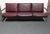 Mid-Century Modern Cordovan Leather and Chrome-Steel Sofa by Preben Fabricius for Walter Knoll For Sale - Image 3 of 13