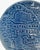 Mid-Century Modern Vintage Grand-Hôtel Du Cap-Ferrat Blue Ceramic Catchall Dish France For Sale - Image 3 of 11