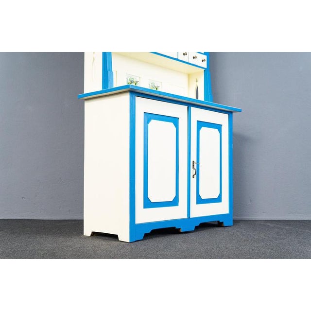 Wood Vintage Art Nouveau Buffet For Sale - Image 7 of 18