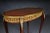 Vintage French Salon Table in Beech For Sale - Image 4 of 7