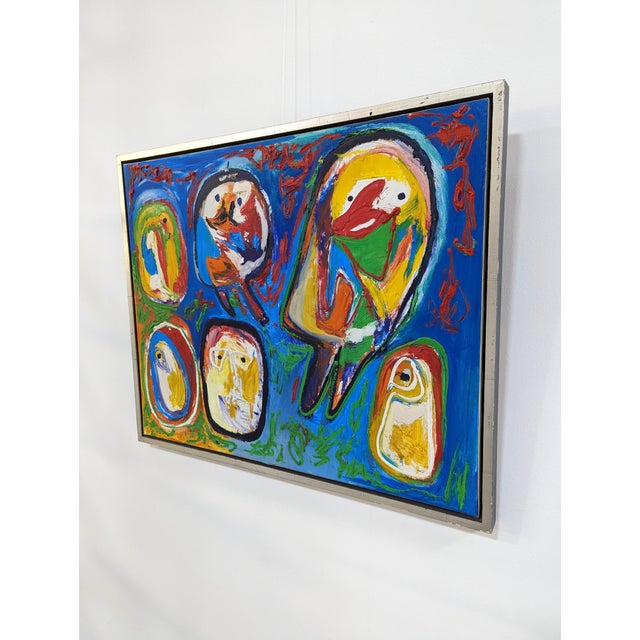 1990s Finn Pedersen, Untitled, 1990s,Oil on Canvas For Sale - Image 5 of 8