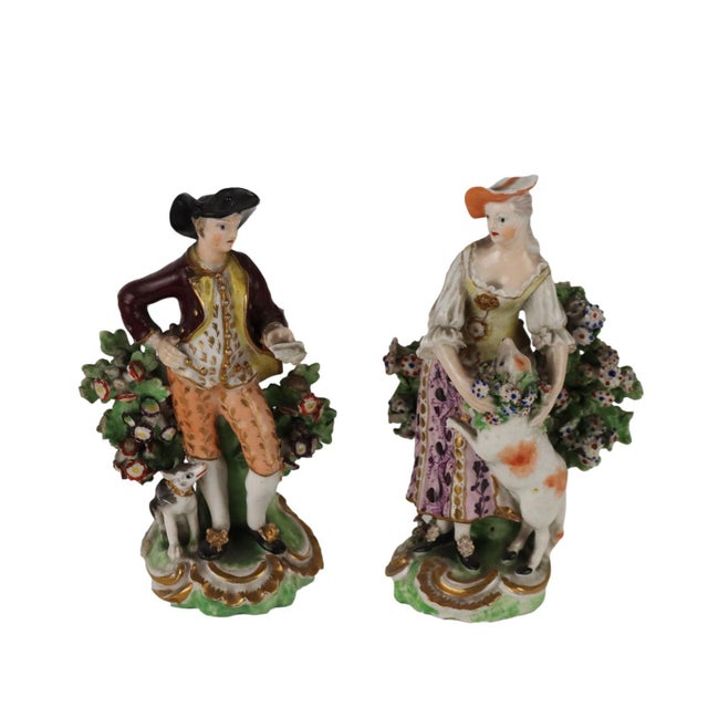 Vintage Figures in Porcelain, Set of 2 For Sale - Image 15 of 16